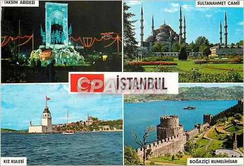 Cartes postales moderne Istanbul Turkey Salutations d'Istanbul
