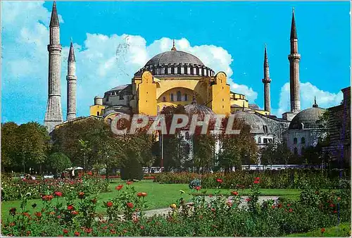Moderne Karte Istanbul Turkey Muse de St Sophie