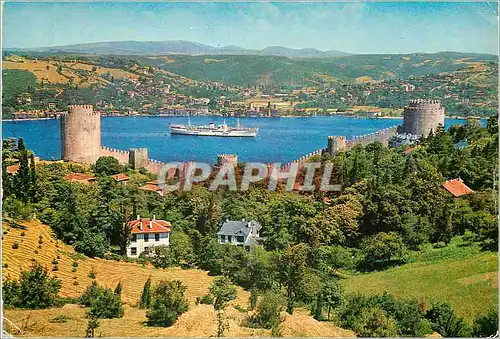 Cartes postales moderne Istanbul Turkey La Forteresse et le Bosphore