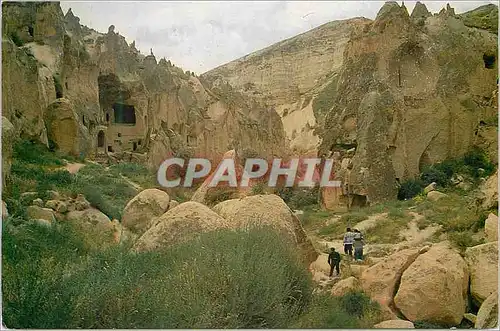 Moderne Karte Zelve-Nevsehir Turkey