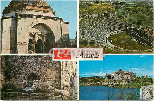 Cartes postales moderne Ilyasbey Mosque Theatre Fountain of Nymphaeum Milet