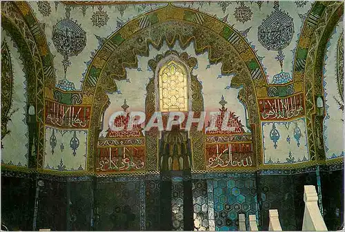 Moderne Karte Turkey Bursa Interieur de la mosquee verte