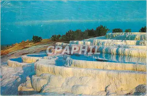 Moderne Karte Turkey Denizli Pamukkale