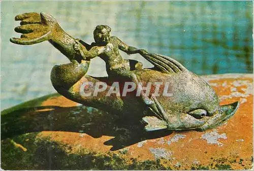 Cartes postales moderne Turkey Ephesus Le dauphin avec Eros