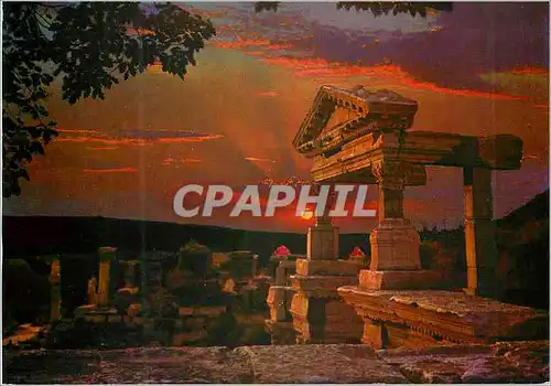 Cartes postales moderne Turkey Ephesus Sunset on the ruins Trajan's fountain