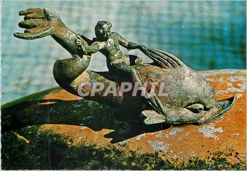 Cartes postales moderne Turkey Ephesus Le Dauphin avec Eros
