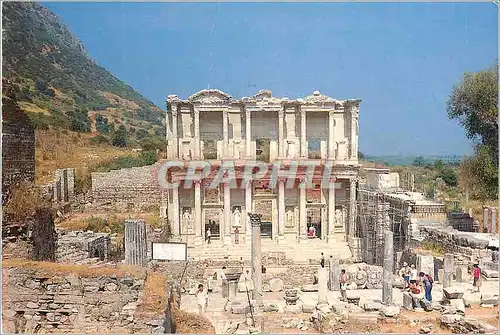 Cartes postales moderne Turkey Ephesus The library of Celsus