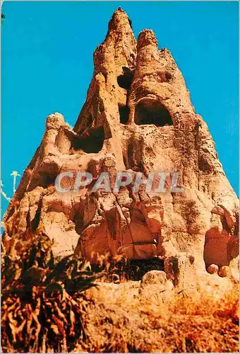 Moderne Karte Goreme Turkey The virgin's Monastry