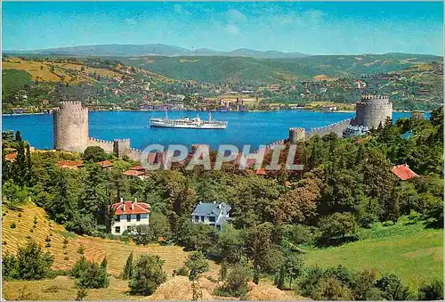 Cartes postales moderne Istanbul Turkey La Forteresse et le Bosphore