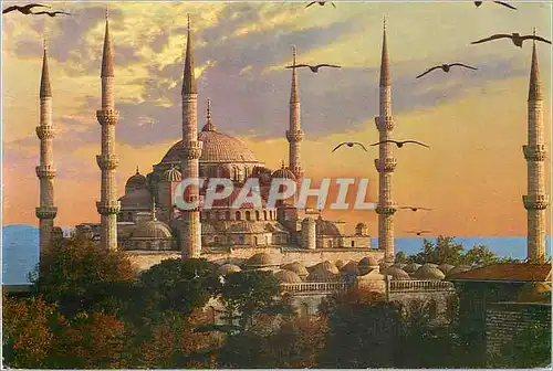 Cartes postales moderne Istanbul Turkey Sultan Ahmet Camii ve civan