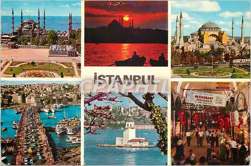 Cartes postales moderne Istanbul Turkey Views from the city