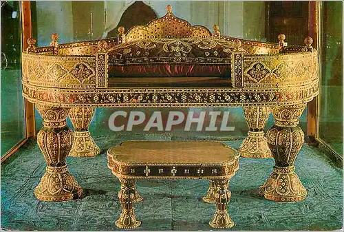 Cartes postales moderne Istanbul Turkey Trone offert par le Roi de Perse au Sultan Mahmut