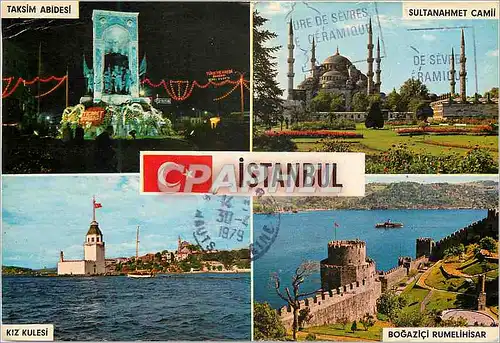 Cartes postales moderne Istanbul Turkey Salutation d'Istanbul