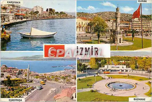Cartes postales moderne Izmir Turkey Salutation d'Izmir
