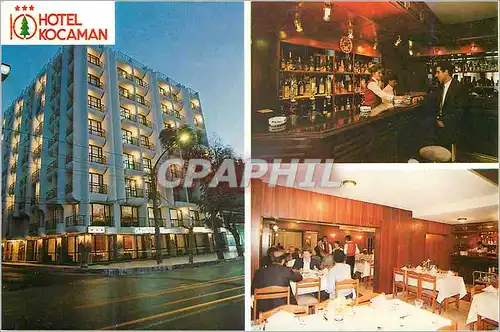 Moderne Karte Izmir Turkey Hotel Kocaman