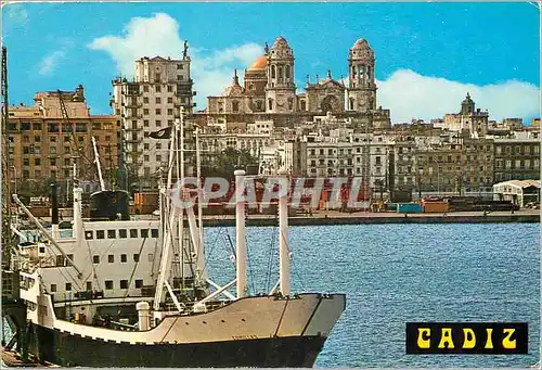 Cartes postales moderne Cadiz Port