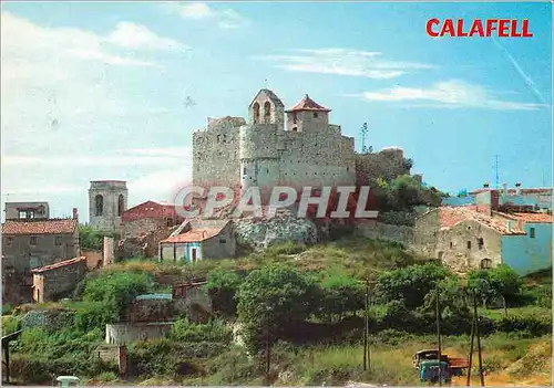 Cartes postales moderne Calafell Tarragona Chateau