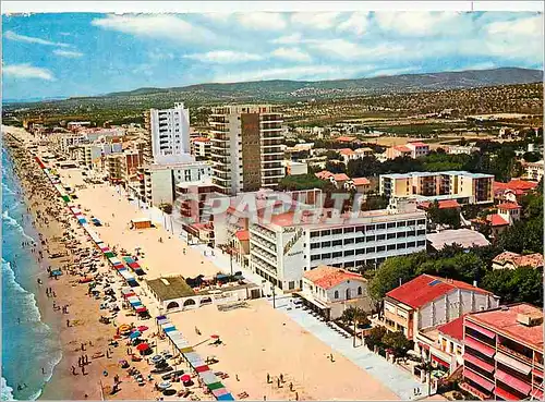 Moderne Karte Calafell Tarragona Vue aerienne