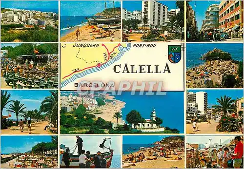 Cartes postales moderne Calella (Barcelona)