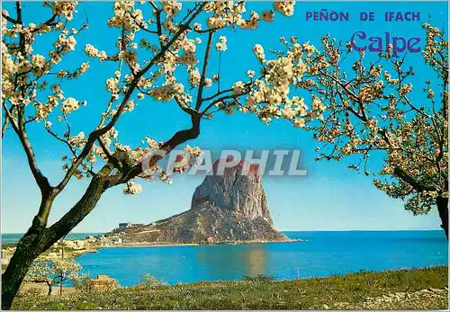 Cartes postales moderne Calpe Alicante Vue du Penon d'Ifach