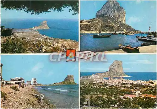 Cartes postales moderne Calpe (Alicante) Vue du Rocher de Ifach