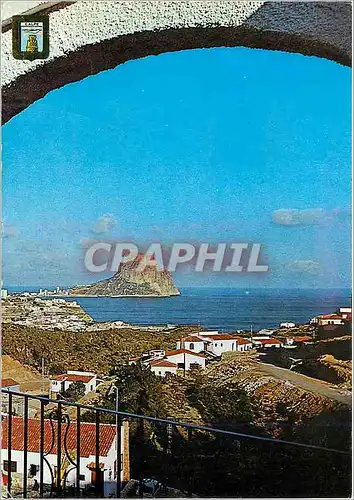 Cartes postales moderne Calpe (Alicante) Vue partielle et Penon de Ifach