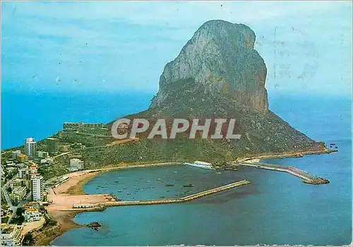 Cartes postales moderne Calpe (Alicante) Penon Ifach Vue aerienne