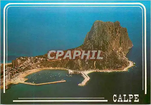 Cartes postales moderne Calpe (Alicante) Vista aerea Penon de Ifach