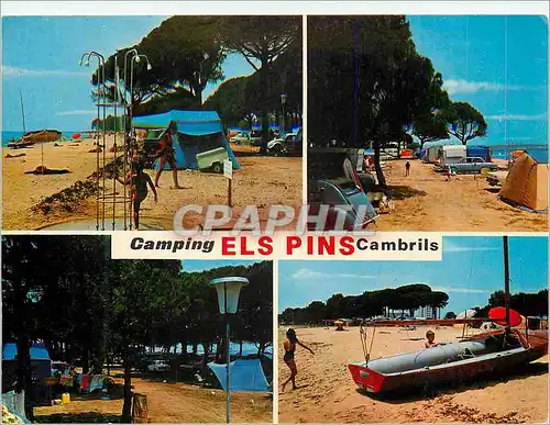 Cartes postales moderne Cambrils Tarragona Camping Els pins