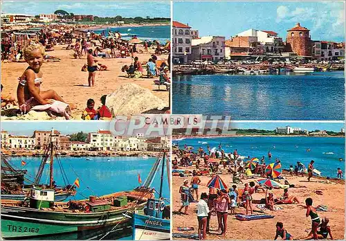 Cartes postales moderne Cambrils Tarragona Plage et Port