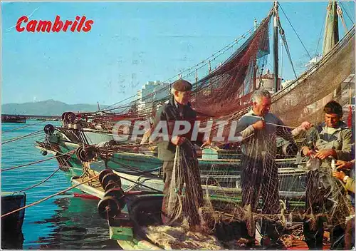 Cartes postales moderne Cambrils Tarragona Le Port Bateaux