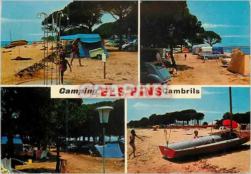 Cartes postales moderne Cambrils (tarragona) costa dorada camping les pins