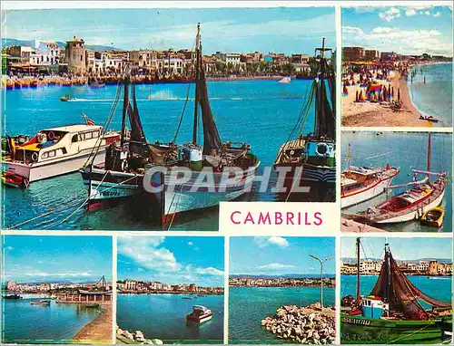 Cartes postales moderne Cambrils (tarragona)