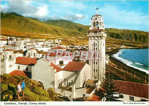 Moderne Karte Tenerife candelaria canary islands