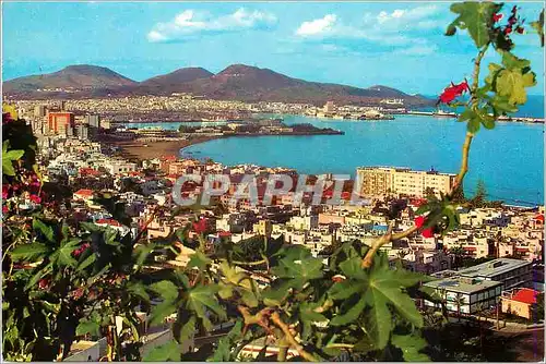 Cartes postales moderne Les palmas de gran canaria vue general du port de la Luz