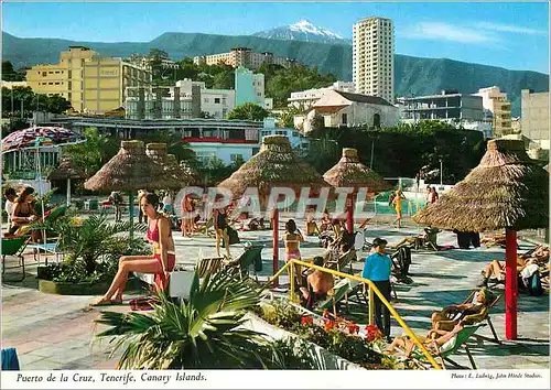 Moderne Karte Tenerife canaey islands puerto de la cruz