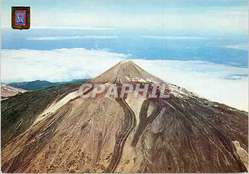 Cartes postales moderne Tenerife el teide vue aerienne du pic du teide alt 3716 m