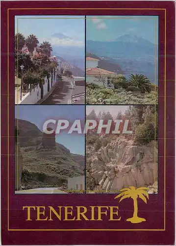 Moderne Karte Tenerife el sauzal rosa de piedra costa norta