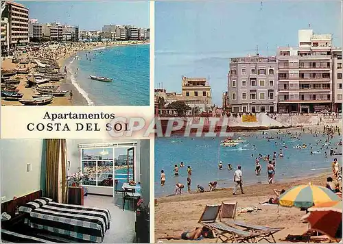 Cartes postales moderne Apartementos costa del sol playa de las canteras prudencio morales les palmas de gran canaria