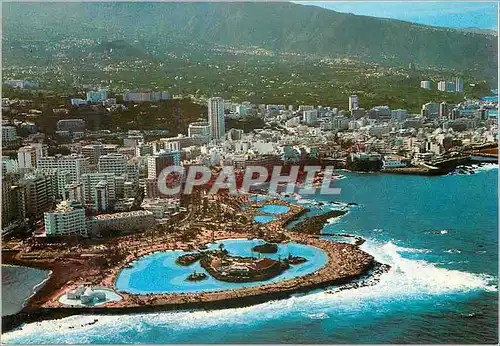 Cartes postales moderne Tenerife Puerto de la Cruz Vue aerienne