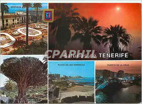 Cartes postales moderne Tenerife La Orotava