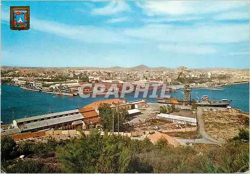 Moderne Karte Cartagena Vue du Port