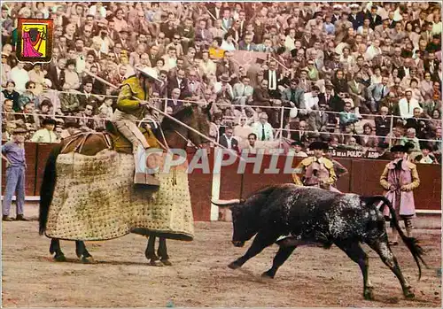 Cartes postales moderne Corrida de Toros Suerte de picas Corrida Taureau