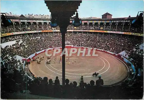 Moderne Karte Corrida de Toros Le defile (debut de la fete) Taureau Corrida