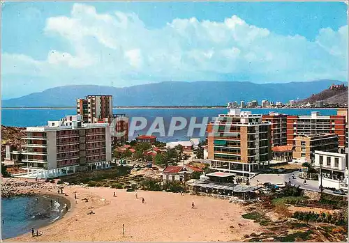 Moderne Karte Cullera (Valencia) Vue partielle du Phare