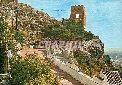 Cartes postales moderne Cullera (Valencia) Montee au Calvaire et Tour de Saint Anne