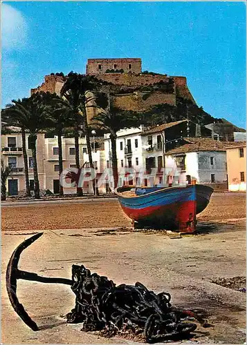 Cartes postales moderne Denia (Alicante) Le Chateau fort