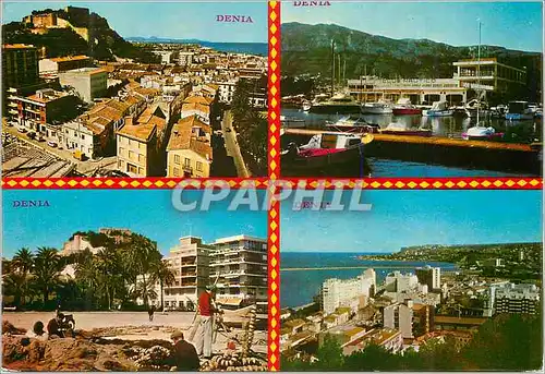 Cartes postales moderne Denia (Alicante)