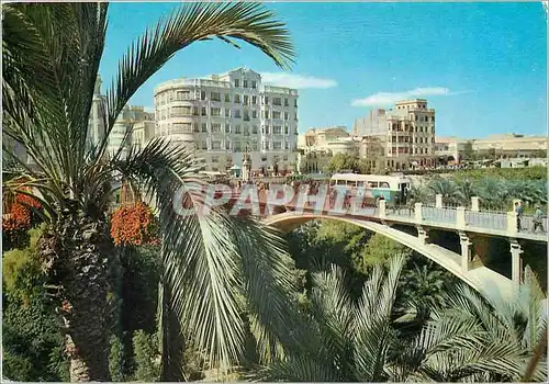 Cartes postales moderne Elche Pont et Paysage