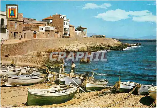 Cartes postales moderne Elche (Alicante) Vue partielle Bateaux de peche